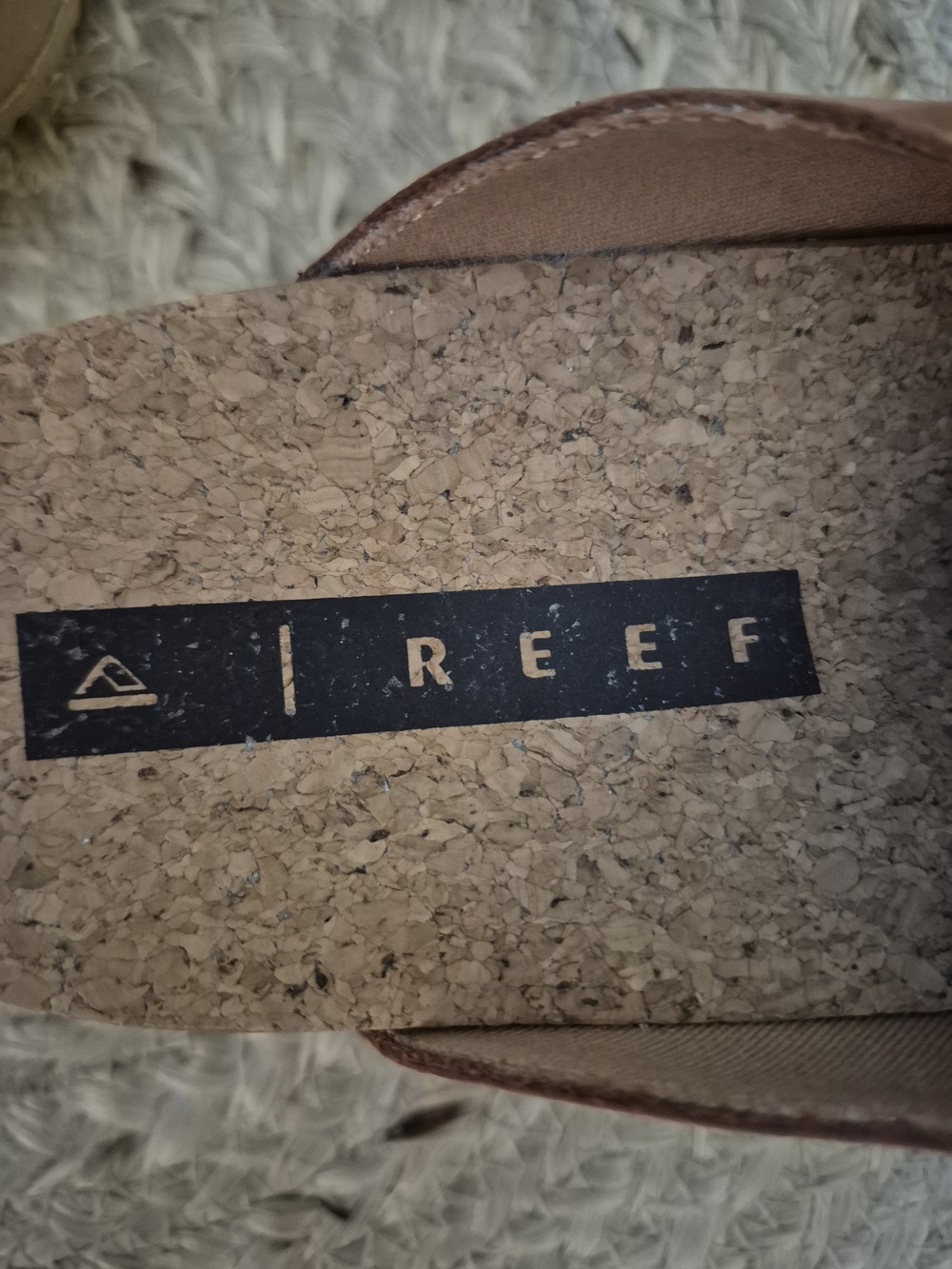 Reef Women's Suede Slip-On Mules in Chestnut Brown - Picture 4 of 4